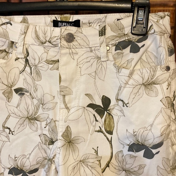 Buffalo by David Bitton Havana High Rise Soft Stretch Ankle Skinny floral pants‎ - Picture 1 of 7